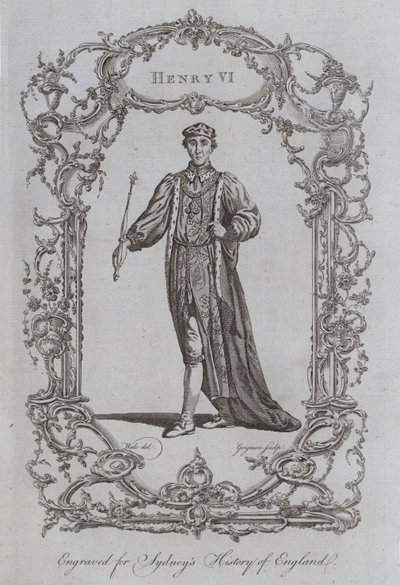 Henrik VI (gravering) af Samuel (after) Wale