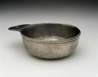 Porringer, ca. 1775-1825 (tin) af Samuel (attr.to) Pennock