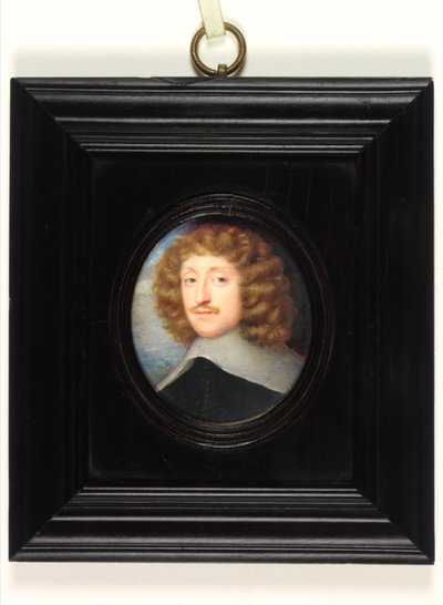 William Villiers, 2. Viscount Grandison (akvarel på vellum) af Samuel (cicle of) Cooper