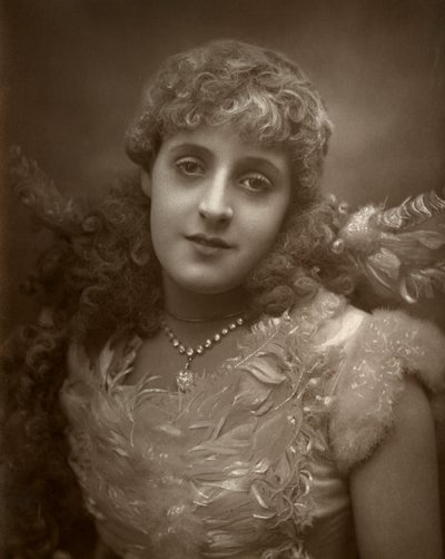 Phyllis Broughton, britisk skuespillerinde, 1884 af Samuel A Walker