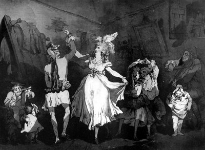 En fransk familie, 1790 af Samuel Alken