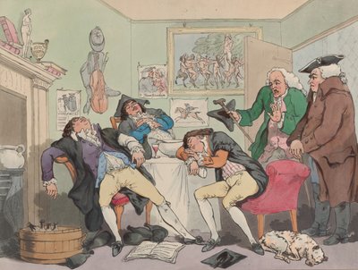 O Tempora, O Mores!, december 1799. af Samuel Alken