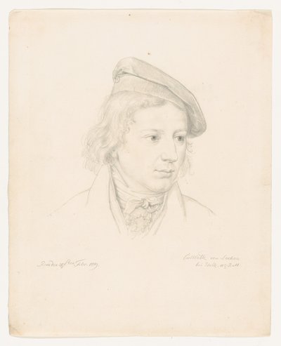 Portræt af Johann Heinrich Friedrich Carl Witte af Samuel Amsler