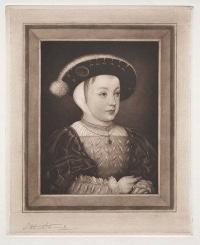 François II Dauphin af Frankrig, det 19.-20. århundrede. af Samuel Arlent Edwards