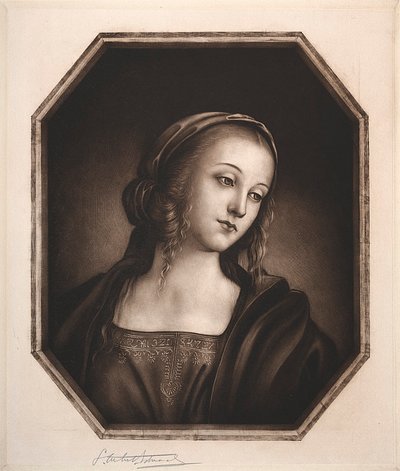 Madonna, det 19.-20. århundrede. af Samuel Arlent Edwards