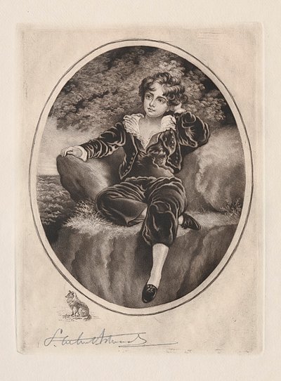 Master Lambton, det 19.-20. århundrede. af Samuel Arlent Edwards