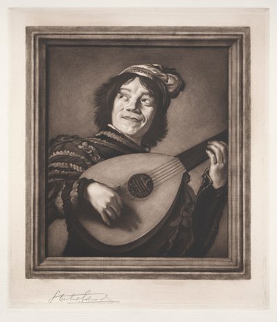 Lutespilleren, 19.-20. århundrede. af Samuel Arlent Edwards