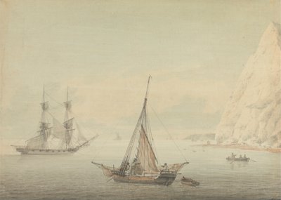 Shakespeare Cliff, Dover af Samuel Atkins