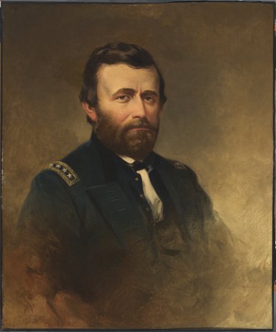 Ulysses Simpson Grant (1822-1885) af Samuel Bell Waugh