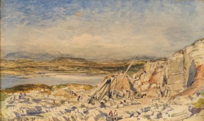 Et stenbrud af Samuel Bough