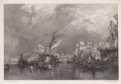 Londons havn af Samuel Bough