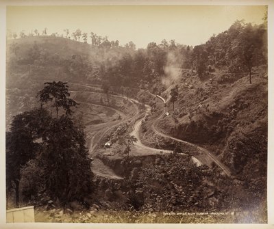 Vendestation under Teendaria, Darjeeling,  fra 