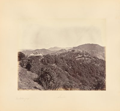 Simla; Fra Boileaugange af Samuel Bourne