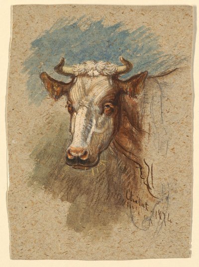 Tegning, studier: Skitser fra Frankrig. Etretat, Seine-Inférieure, Quimper, Bretagne, 1874 af Samuel Colman