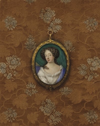 Portræt af Nell Gwynne af Samuel Cooper