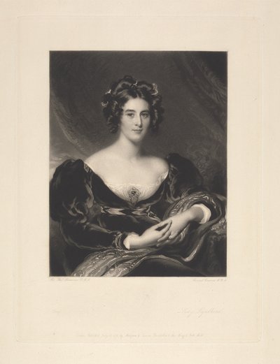 Lady Lyndhurst af Samuel Cousins