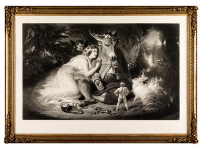Skærsommernatsdrøm (mezzotint) af Samuel Cousins