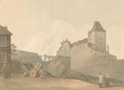 Slot ved Dieppe, Normandiet af Samuel Davis