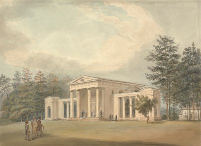 Klassisk kirke, Ayot St. Lawrence, Hertfordshire af Samuel Davis