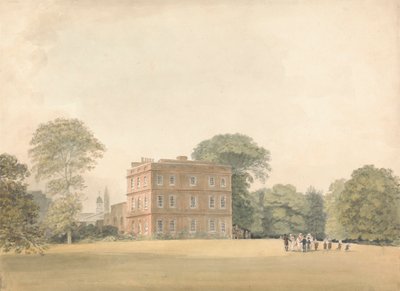 Set fra siden af Ayot House, Hertfordshire af Samuel Davis