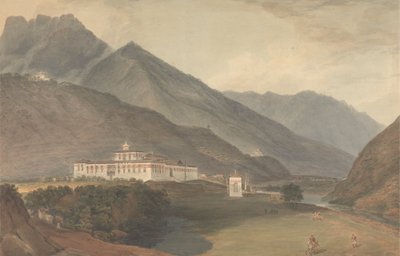 Deib Rajans palads i Tassisudon af Samuel Davis
