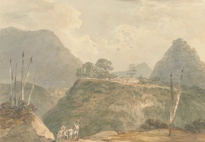 Landsbyen Bugdaur [Buxa Duar] [Tibet] af Samuel Davis