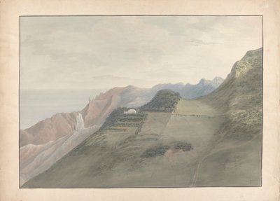 Udsigt i St. Helena af Samuel Davis