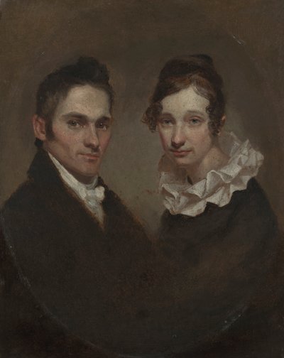 Pastor Hiram Bingham og Sybil Moseley Bingham (1789 af Samuel Finley Breese Morse