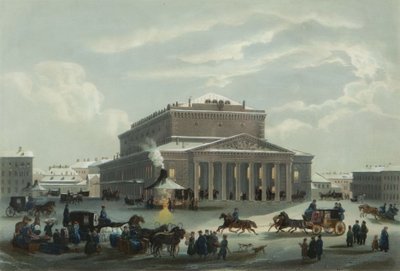 Saint Petersburg Imperial Bolshoi Kamenny Theatre, slutningen af 1840