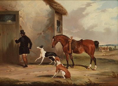 Coursing: Returning (olie på lærred) af Samuel Henry Alken