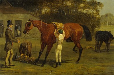 Sadling (olie på lærred) af Samuel Henry Alken