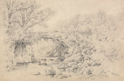 Mallwyd Bridge af Samuel Henry Baker