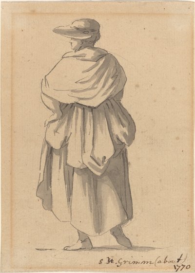 En Bondekone af Samuel Hieronymus Grimm
