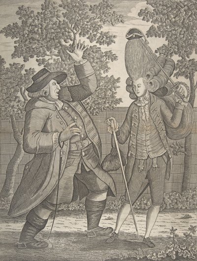 Nå om dagen, er det min søn Tom, ca. 1773. af Samuel Hieronymus Grimm