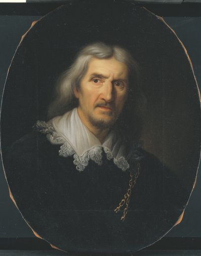 Portræt af en mand af Samuel Hoffmann