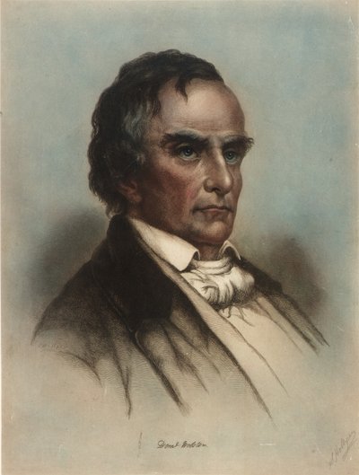Daniel Webster af Samuel Hollyer