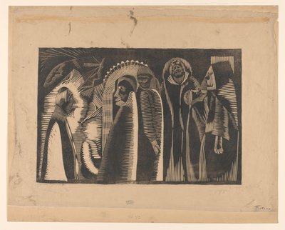 Fantasie (original titel på objekt) af Samuel Jessurun de Mesquita (signed by artist)