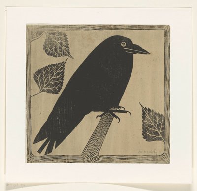 Krage af Samuel Jessurun de Mesquita (signed by artist)