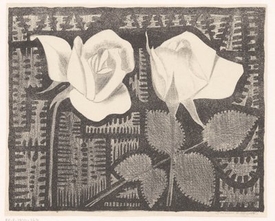 To roser af Samuel Jessurun de Mesquita (signed by artist)