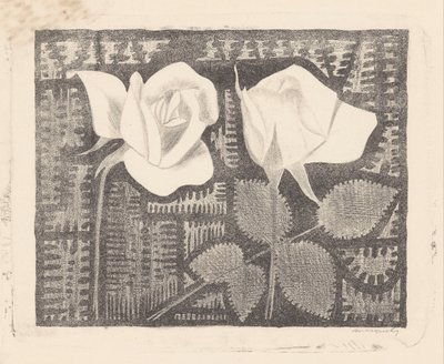 To roser af Samuel Jessurun de Mesquita (signed by artist)