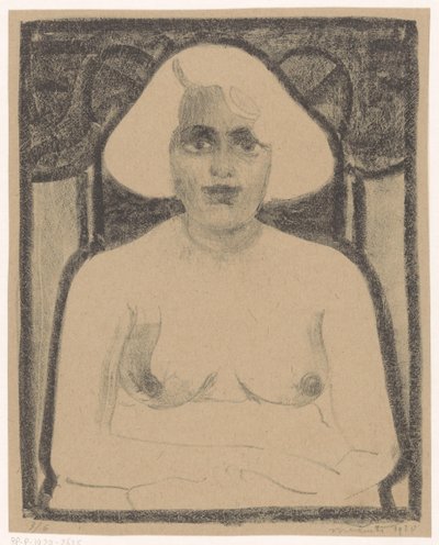 kvindelig torso af Samuel Jessurun de Mesquita