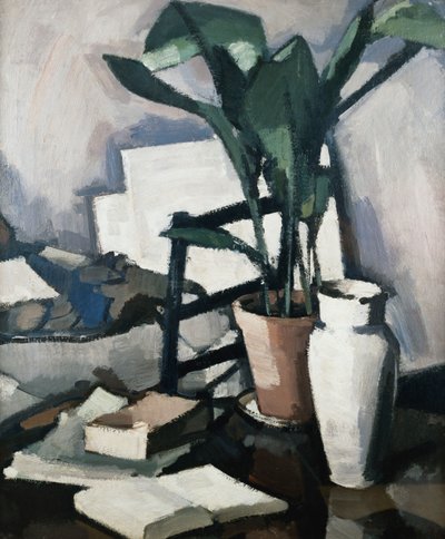 Aspidistra, ca. 1924 af Samuel John Peploe