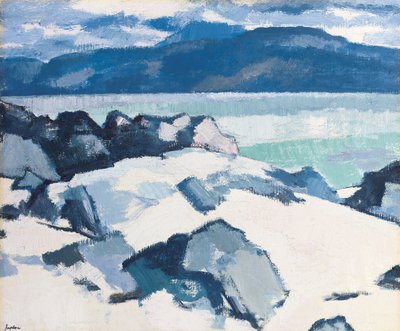 Ben More, Mull, fra Iona af Samuel John Peploe