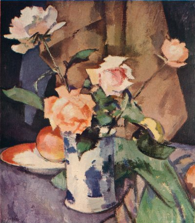 Stilleben, c1900. af Samuel John Peploe