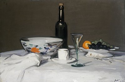 Den sorte flaske, ca. 1905 af Samuel John Peploe
