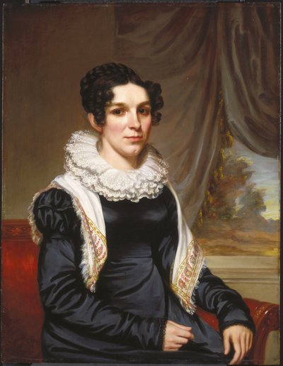 Maria Clarissa Leavitt (olie på panel) (se også 212147) af Samuel Lovett Waldo