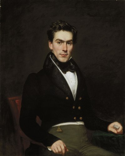 Mr James Mackie, 1830-40 af Samuel Lovett Waldo