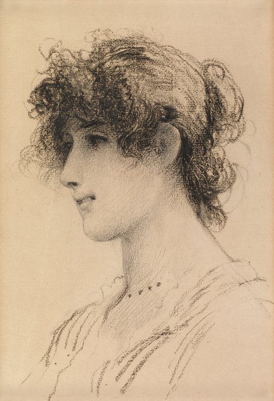 En venetiansk pige af Samuel Luke Fildes