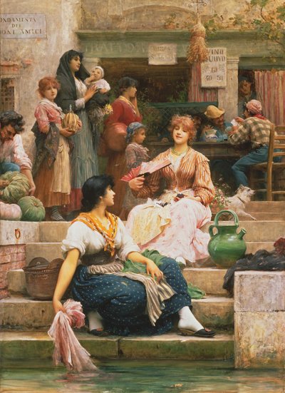venetianere af Samuel Luke Fildes