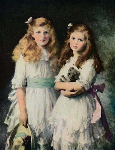 Barbara og Margaret, 1922. af Samuel Melton Fisher